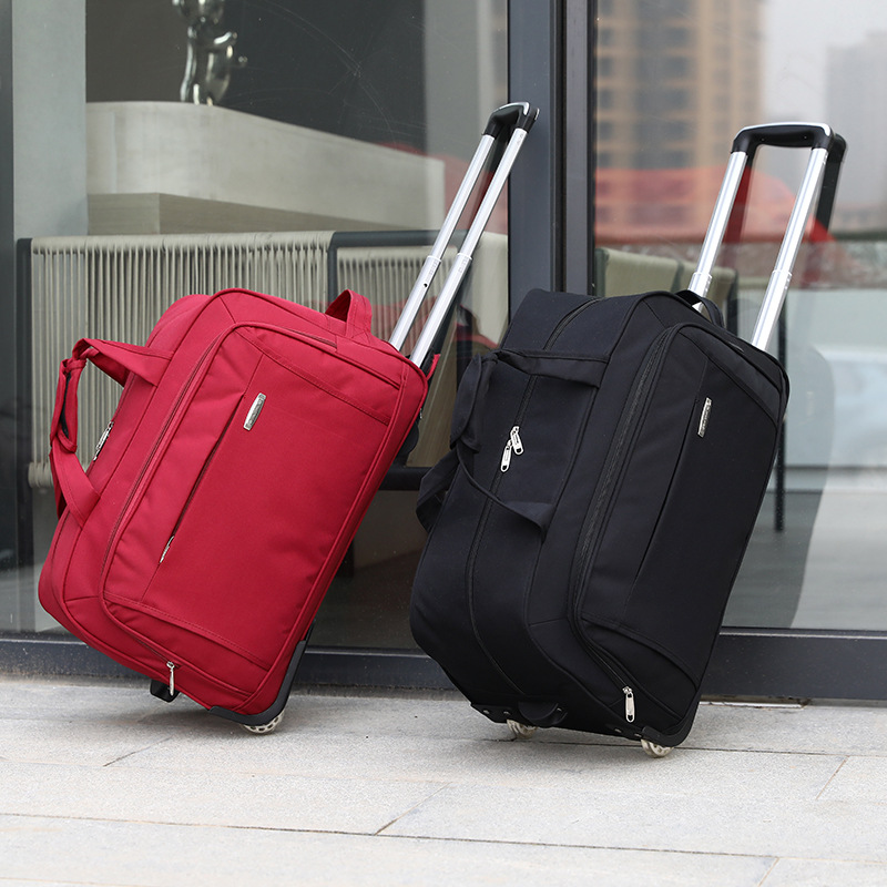 Foldable Rolling Luggage Bag - Travel Luggage Bags Oxford Waterproof Rolling