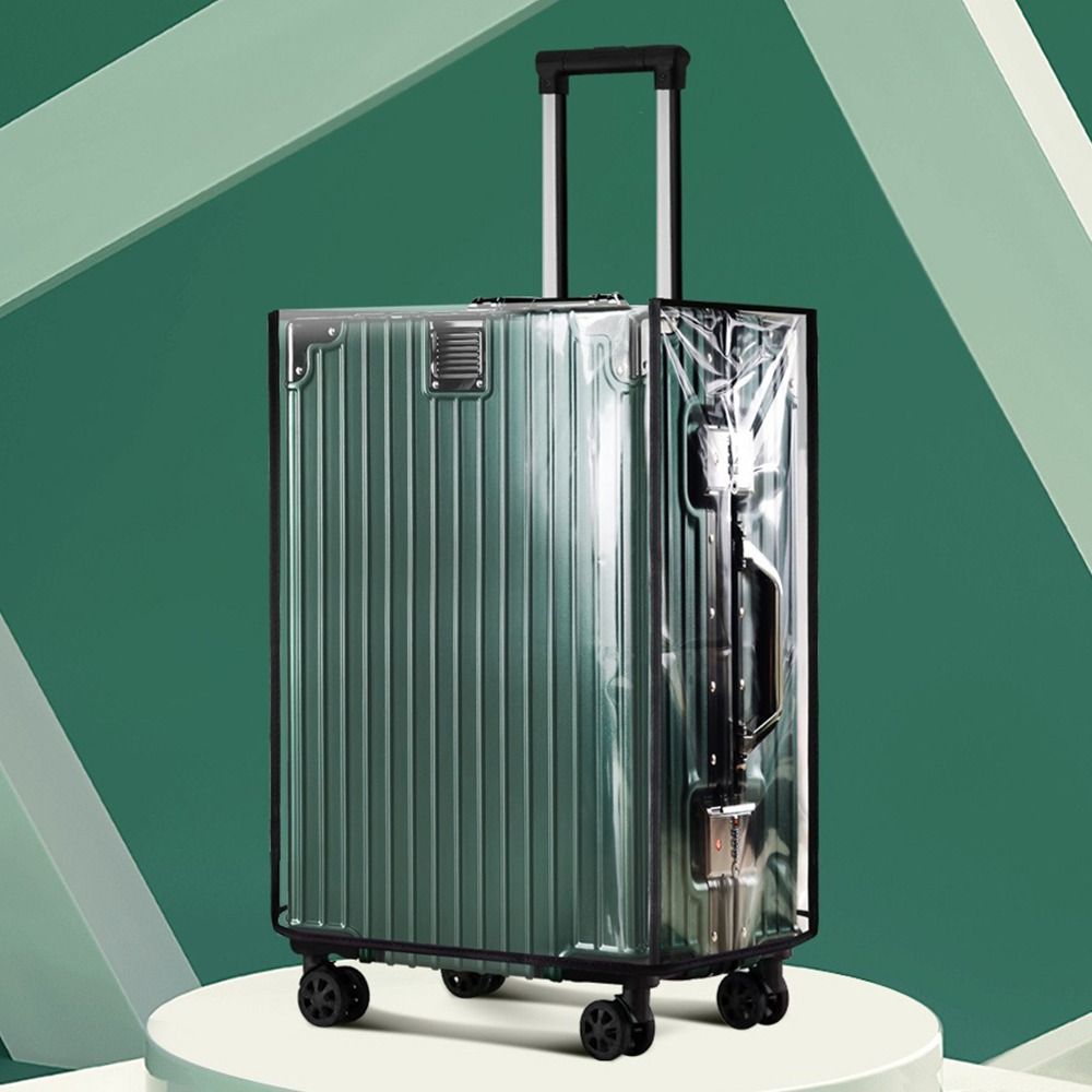 Luggage Protective Cover Transparent - Durable Full Transparent Luggage Protector Cover