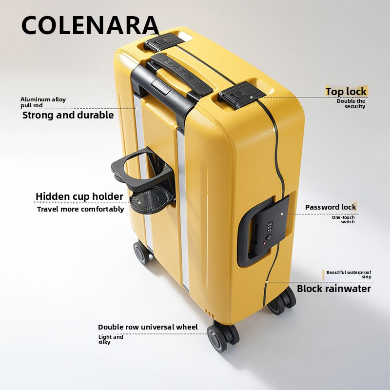 COLENARA Luggage Travel Bag 20 - Spinner Wheel Rolling Suitcase 20 Inch review and price