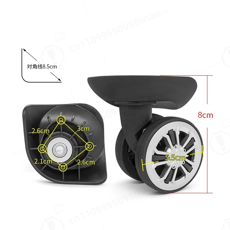 For Diplomat HLA-857 Replaceme - Silent Replacement Luggage Wheels review and price