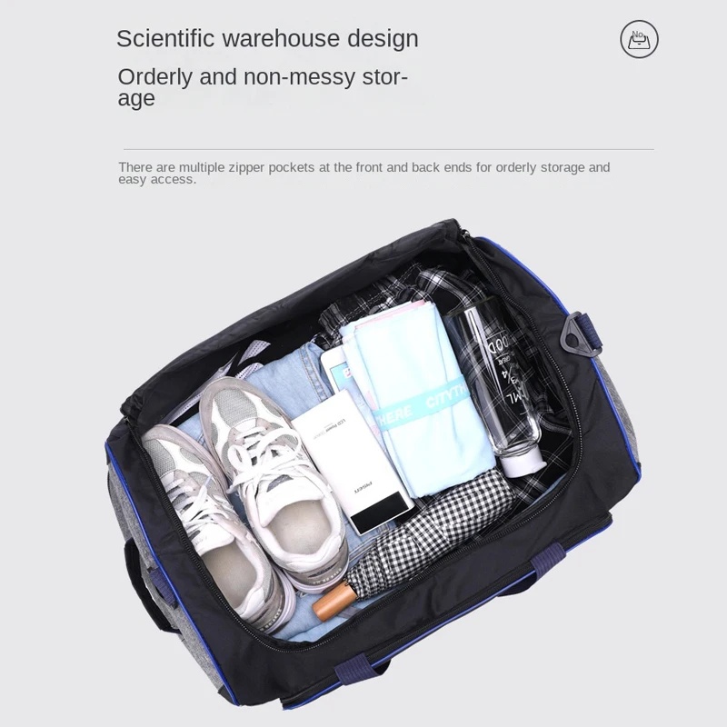 Large capacity Trolley Bag Tra - Foldable Rolling Luggage Bag review and price