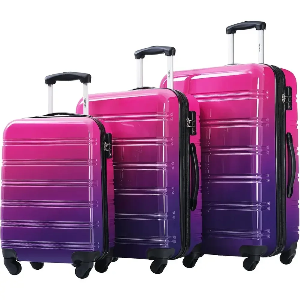 3-Piece Hardshell Luggage Set  - Expandable Hard Shell Luggage Set review and price