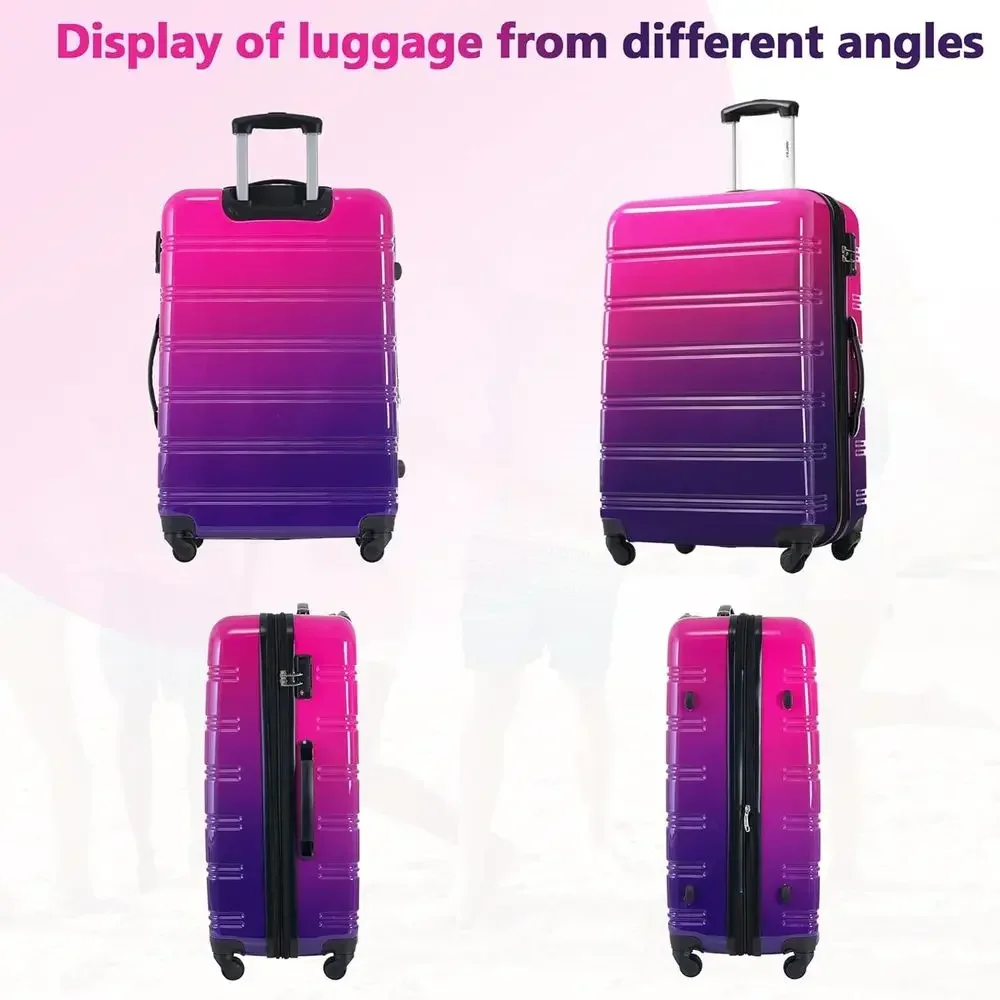 3-Piece Hardshell Luggage Set  - Expandable Hard Shell Luggage Set review and price