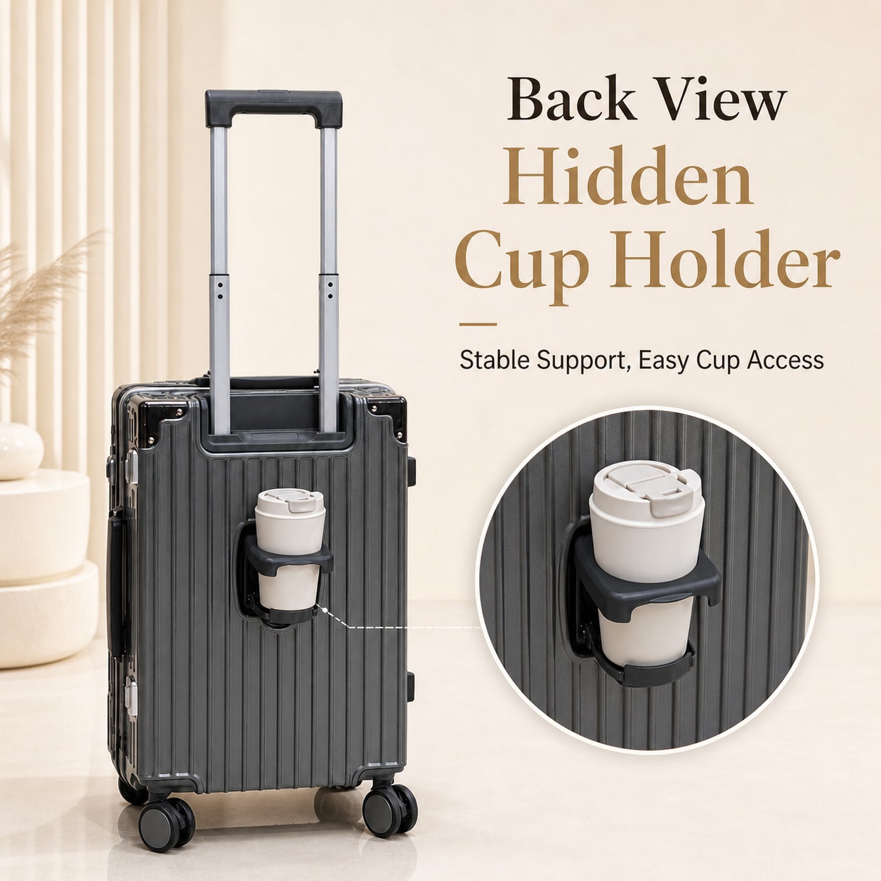20 Inch Carry On Suitcase Airl - Cabin Size Lightweight Travel Trolley review and price