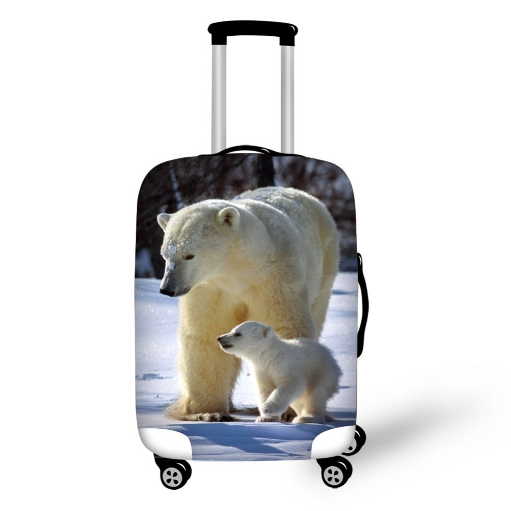 Animal polar bear luggage prot - Waterproof Suitcase Cover Protector review and price