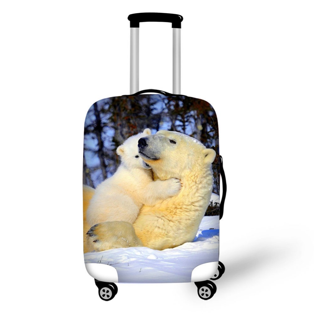 Animal polar bear luggage prot - Waterproof Suitcase Cover Protector review and price