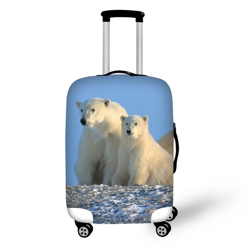 Animal polar bear luggage prot - Waterproof Suitcase Cover Protector review and price