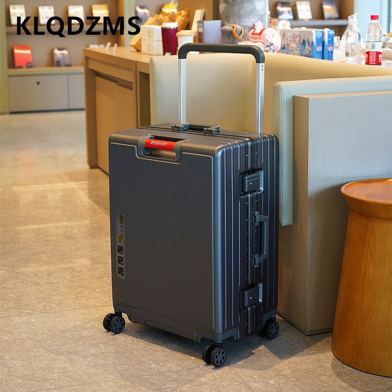 KLQDZMS Suitcase Aluminum Fram - Aluminum Frame Carry On Luggage review and price