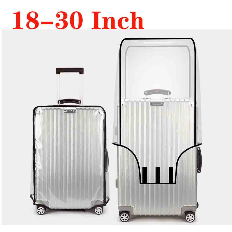 18-30 Inch Suitcase PVC Cover  - Waterproof Suitcase Cover Protector review and price