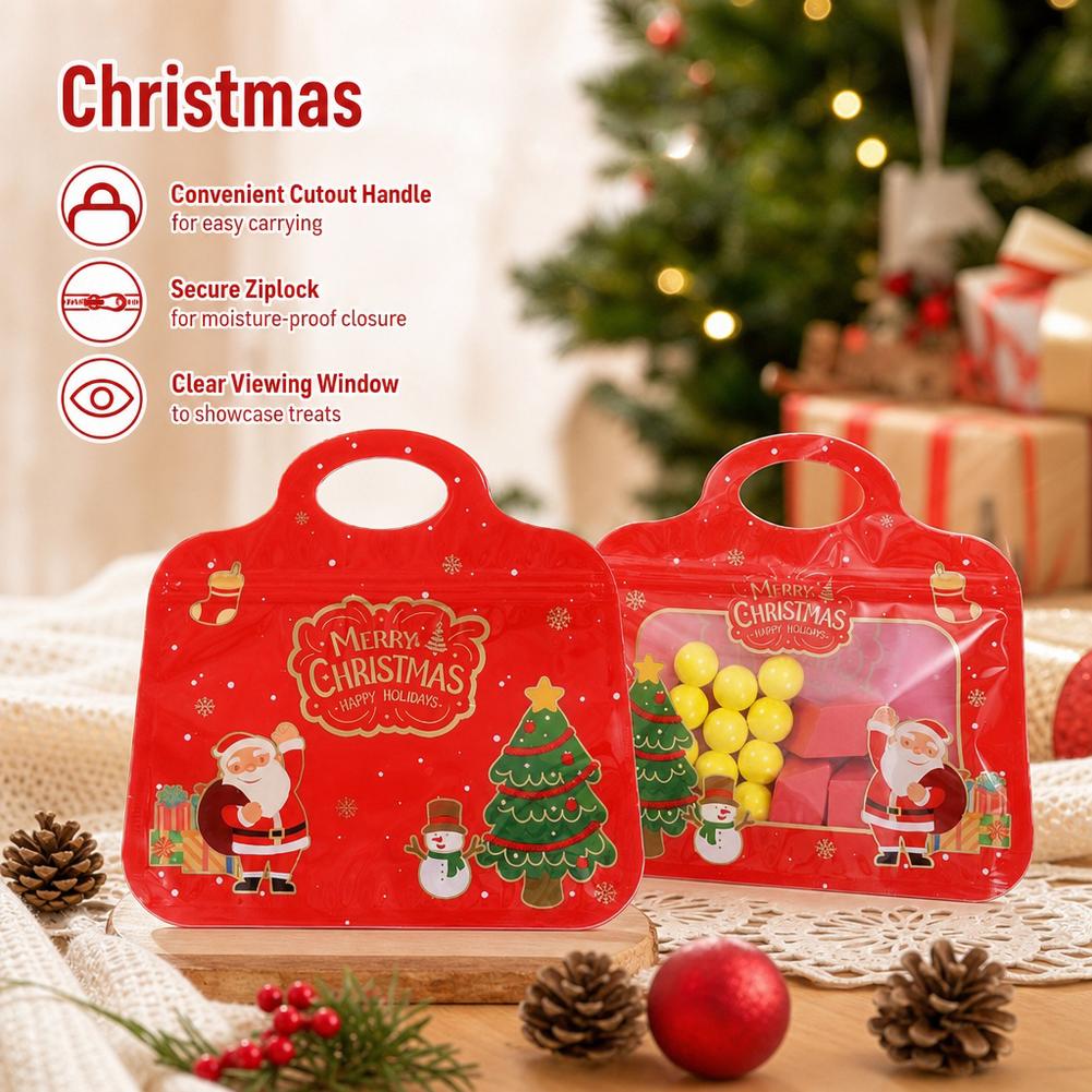 10-50pcs Christmas Self-Sealin - Handbags review and price